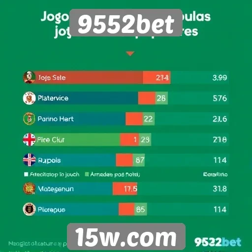 Estatísticas de jogos mais populares na 9552bet